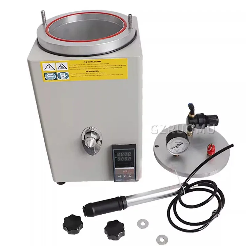 Jewelry Making Process - G6359 Aufblasbare Wachsinjektionsmaschine für Goldschmuckverarbeitung, DIY-Guss-