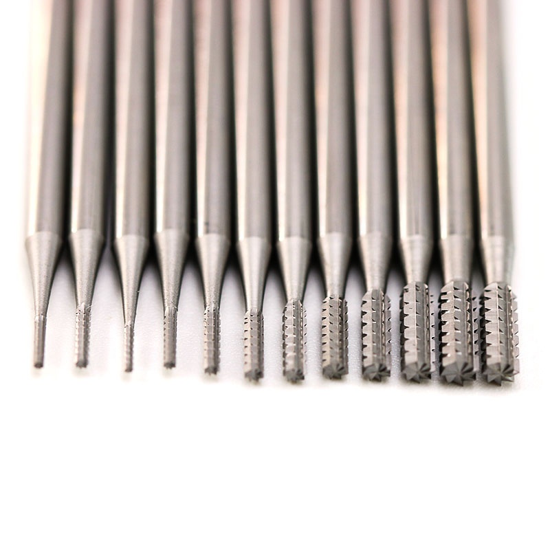 Jewelry Making Process - Fünf Stück pro Set HSS-Rotationsfräser, zylindrisch,
