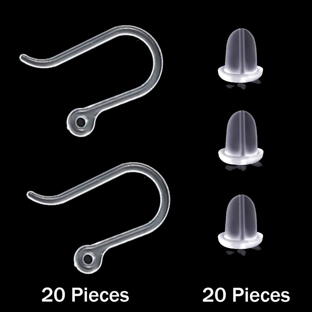 20 Stück Kunststoff-Ohrringhak – Jewelry Making Loops Bewertung und Preis