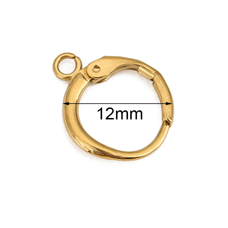 10 Stück PVD verblasst nie Ede – Jewelry Making Loops Bewertung und Preis