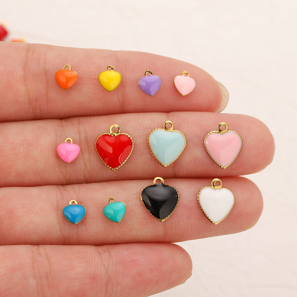 20 Stück Edelstahl Mehrfarbig  – Jewelry Making Materials Wholesale Bewertung und Preis