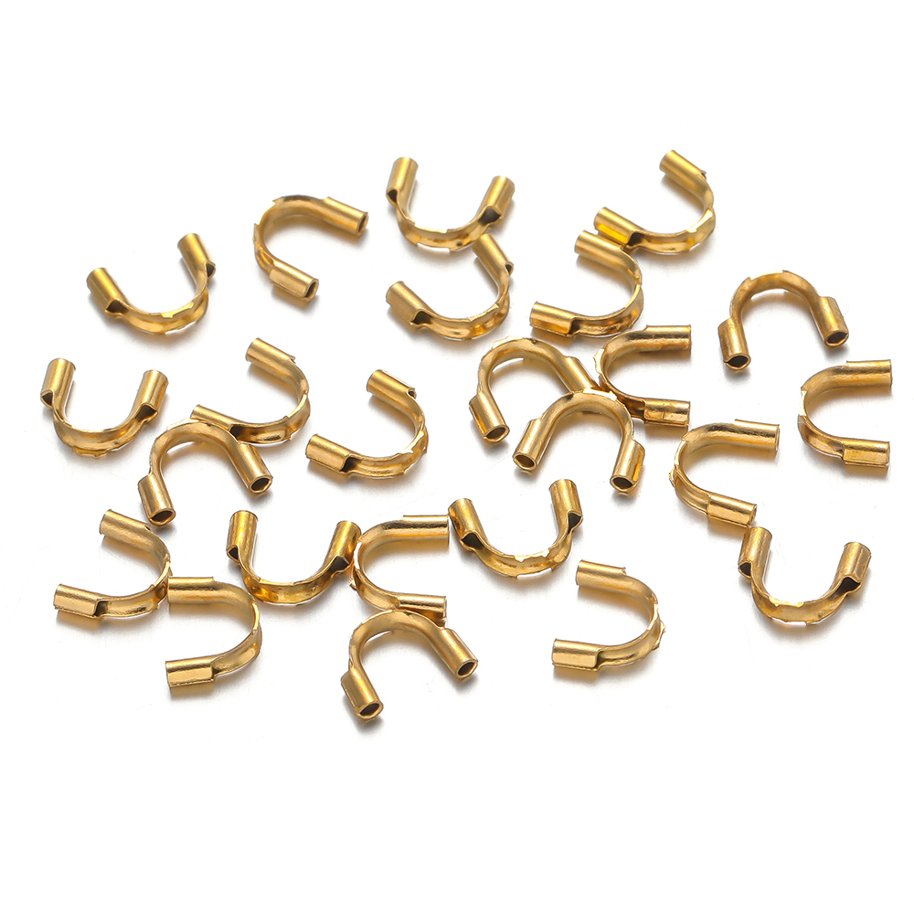 50 Stück vergoldete U-förmige  – Jewelry Making Yarn Bewertung und Preis