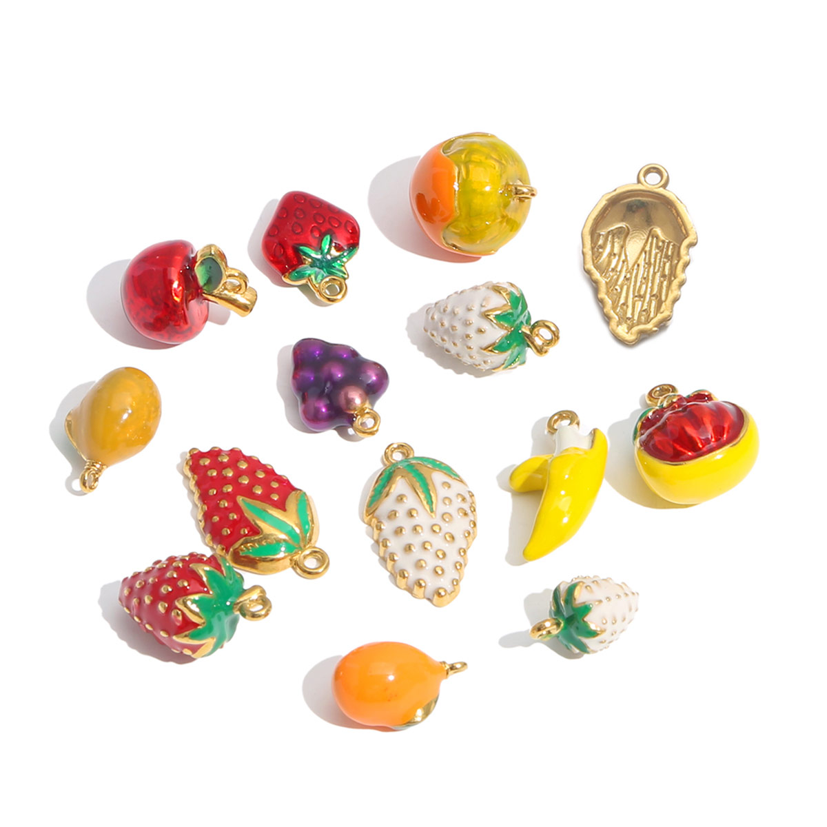 2 Stück Edelstahl Charm Emaill – Jewelry Making Materials Wholesale Bewertung und Preis