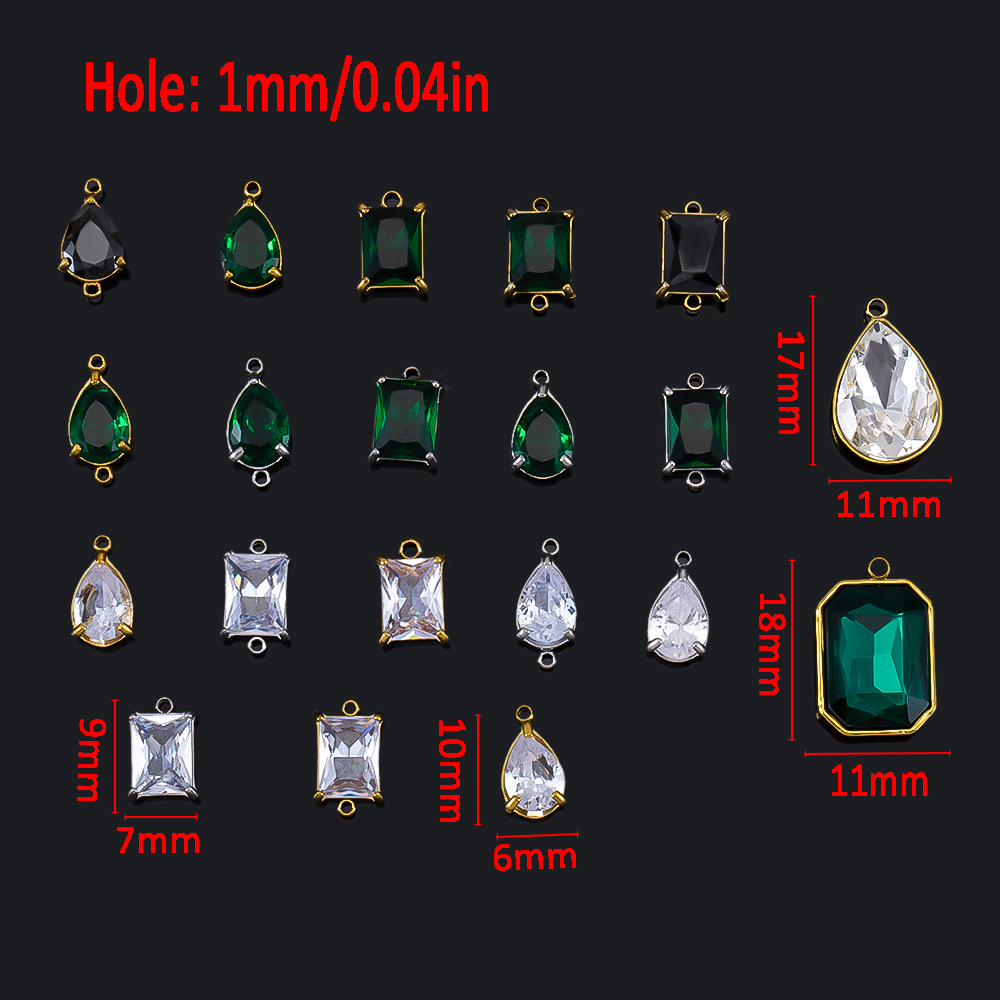5 teile/los Edelstahl Kristall – Jewelry Making Materials Wholesale Bewertung und Preis