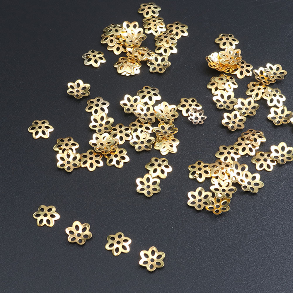 100 Stück Blumen perlen kappen – Jewelry Making In Bali Bewertung und Preis