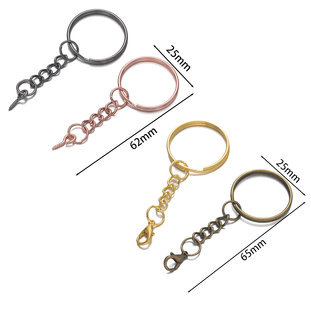 10 Stück/Set 25mm Schraubösen- – Jewelry Making Kit For Beginners Bewertung und Preis