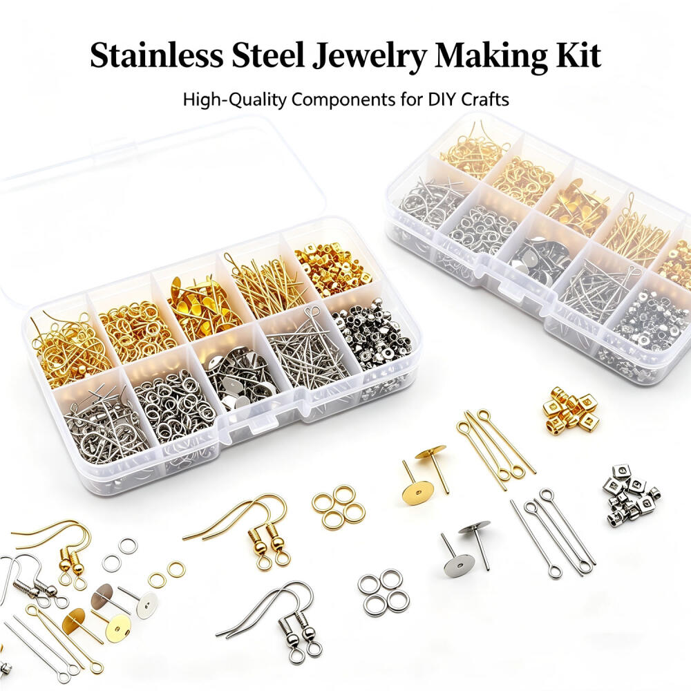 1 Set Box Ohrhaken Einzelschla – Jewelry Making Organizer Box Bewertung und Preis